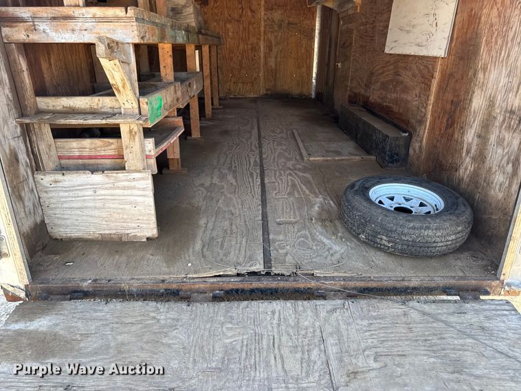 image for item DW6581 2007 Doolittle enclosed cargo trailer