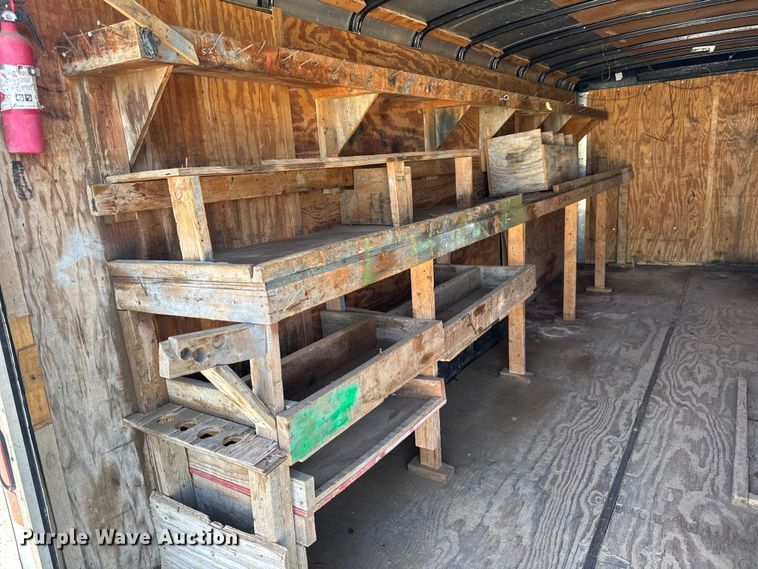 image for item DW6581 2007 Doolittle enclosed cargo trailer