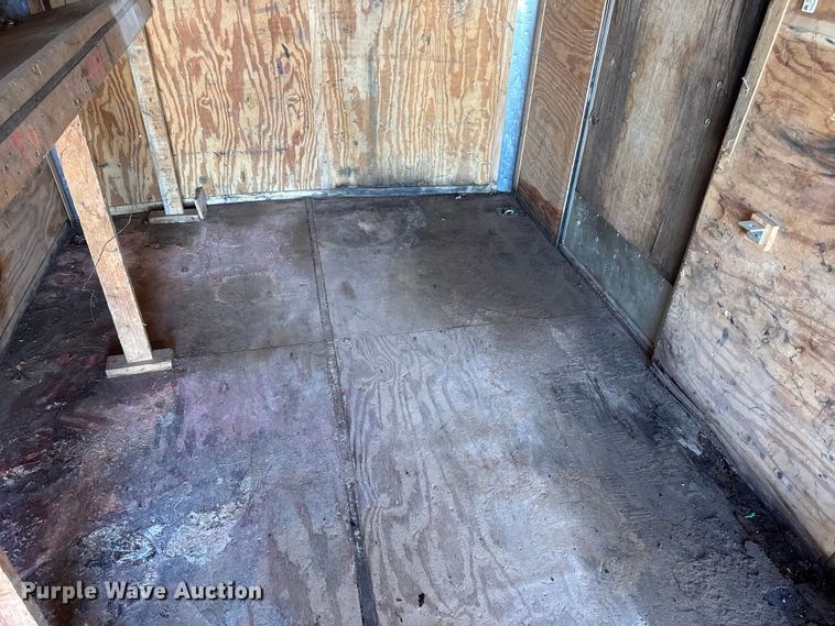 image for item DW6581 2007 Doolittle enclosed cargo trailer