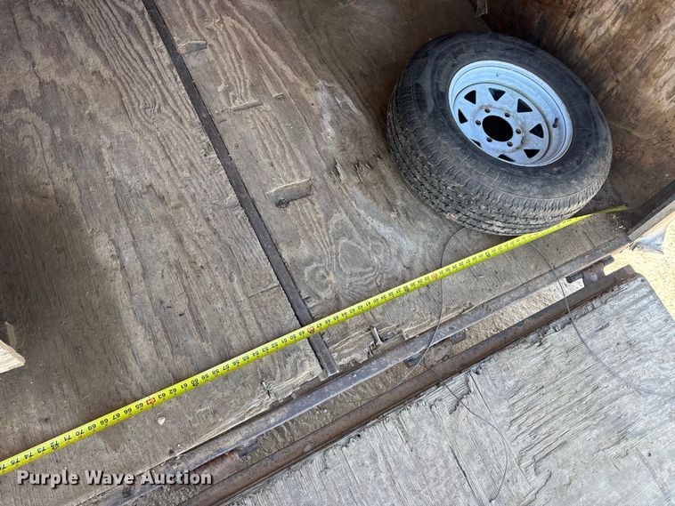 image for item DW6581 2007 Doolittle enclosed cargo trailer