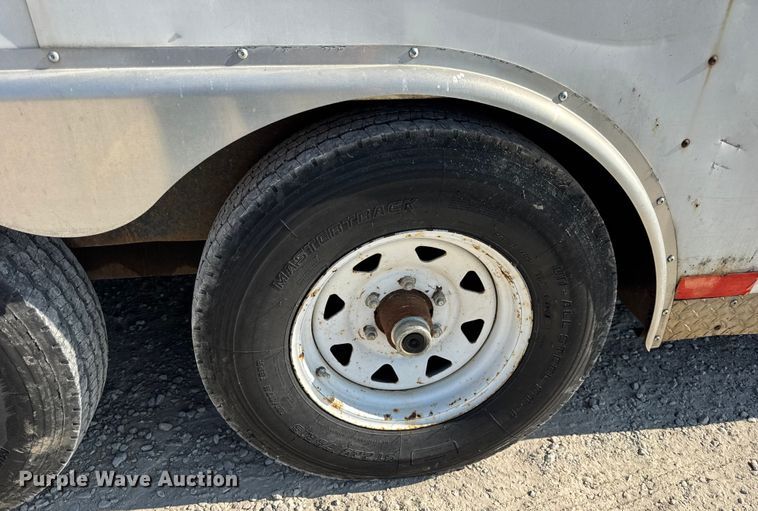 image for item DW6581 2007 Doolittle enclosed cargo trailer