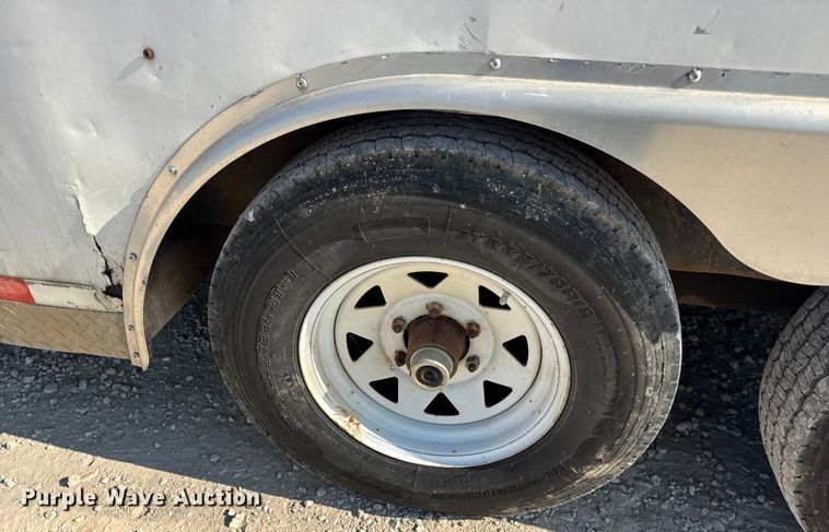 image for item DW6581 2007 Doolittle enclosed cargo trailer