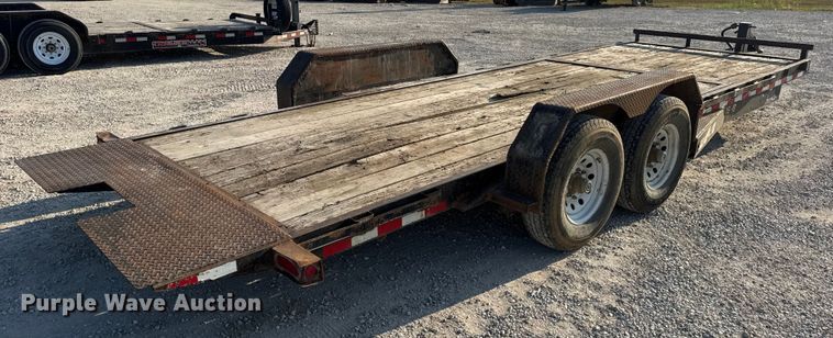 image for item DW6585 2012 Doolittle tilt deck equipment trailer