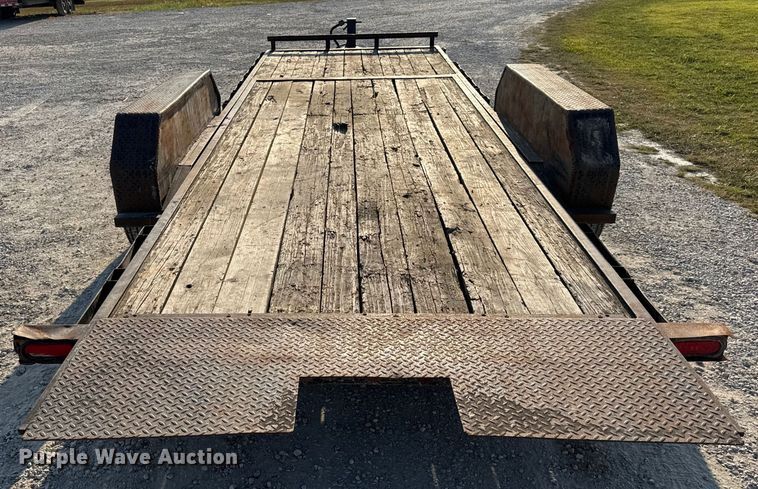 image for item DW6585 2012 Doolittle tilt deck equipment trailer