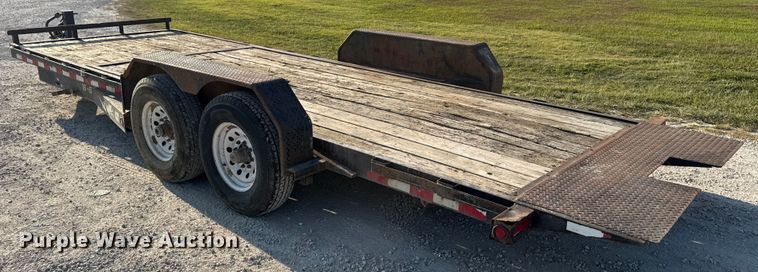 image for item DW6585 2012 Doolittle tilt deck equipment trailer