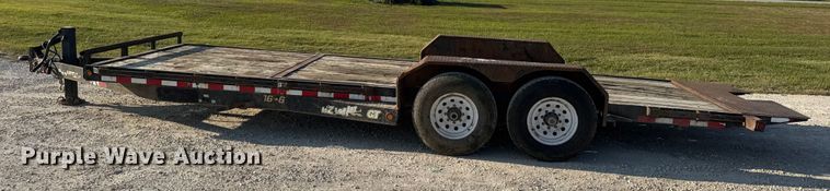 image for item DW6585 2012 Doolittle tilt deck equipment trailer