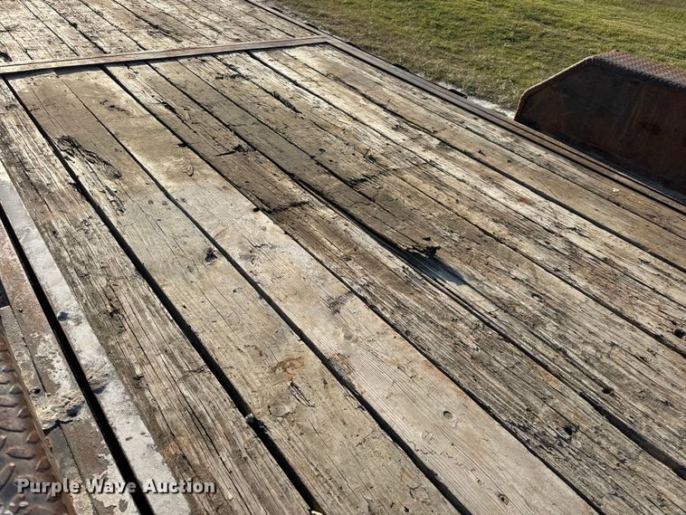 image for item DW6585 2012 Doolittle tilt deck equipment trailer