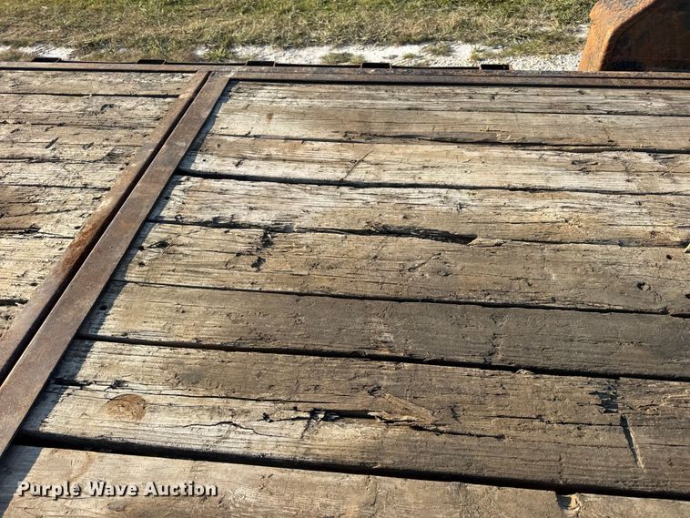 image for item DW6585 2012 Doolittle tilt deck equipment trailer