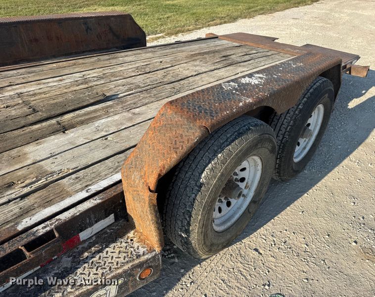 image for item DW6585 2012 Doolittle tilt deck equipment trailer