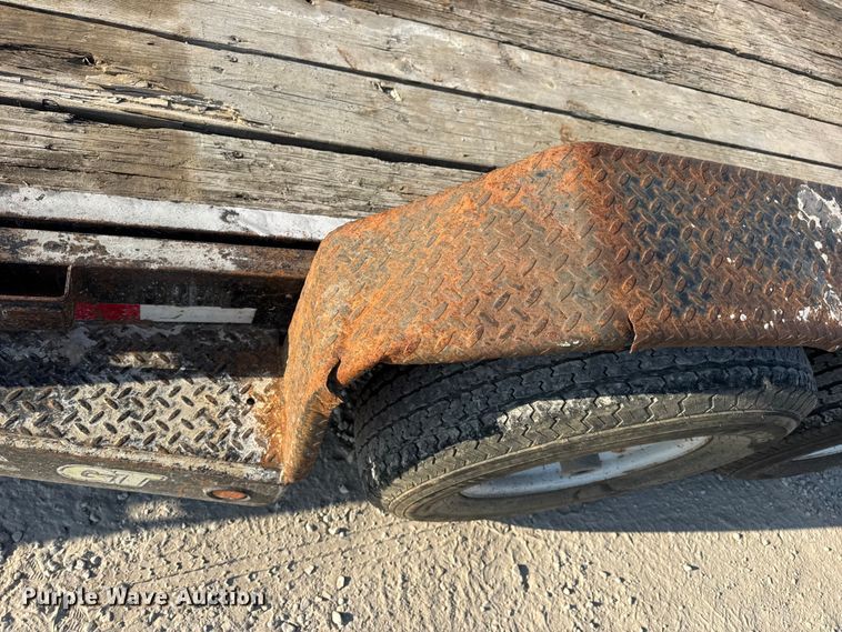 image for item DW6585 2012 Doolittle tilt deck equipment trailer