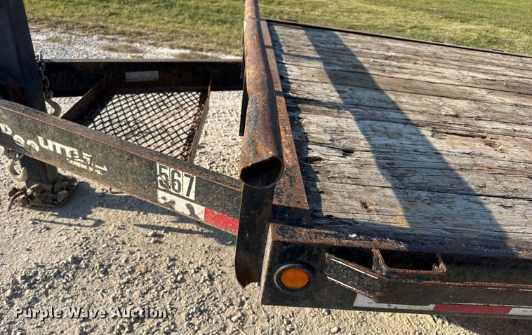 image for item DW6585 2012 Doolittle tilt deck equipment trailer