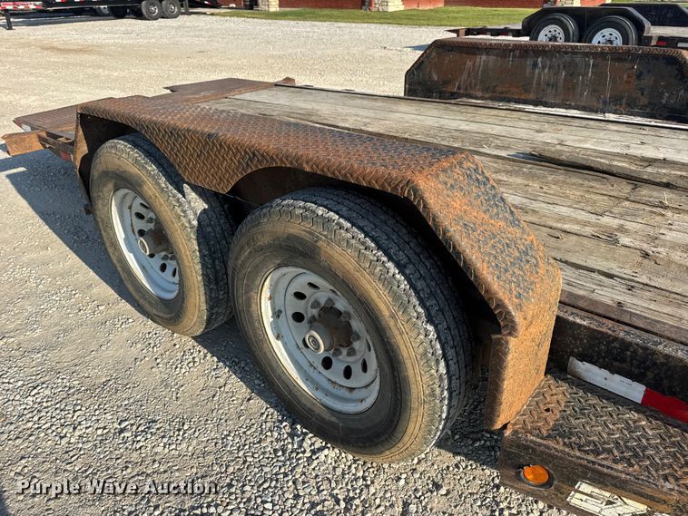 image for item DW6585 2012 Doolittle tilt deck equipment trailer