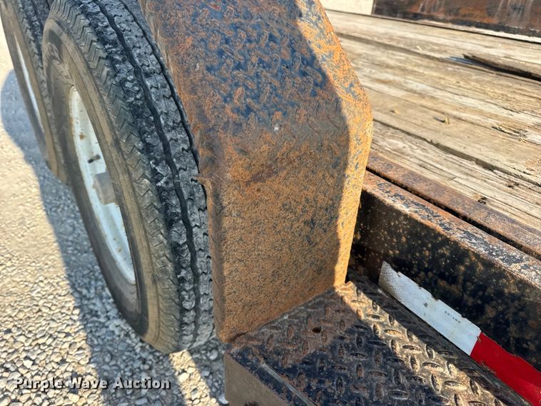 image for item DW6585 2012 Doolittle tilt deck equipment trailer