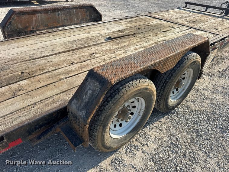 image for item DW6585 2012 Doolittle tilt deck equipment trailer