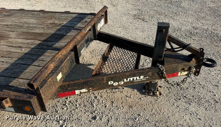 image for item DW6585 2012 Doolittle tilt deck equipment trailer