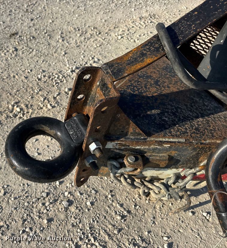 image for item DW6585 2012 Doolittle tilt deck equipment trailer