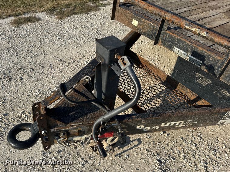 image for item DW6585 2012 Doolittle tilt deck equipment trailer