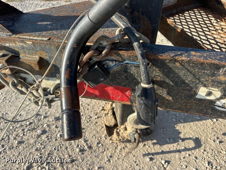 image for item DW6585 2012 Doolittle tilt deck equipment trailer