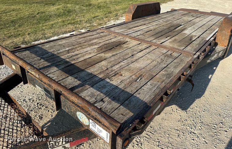 image for item DW6585 2012 Doolittle tilt deck equipment trailer