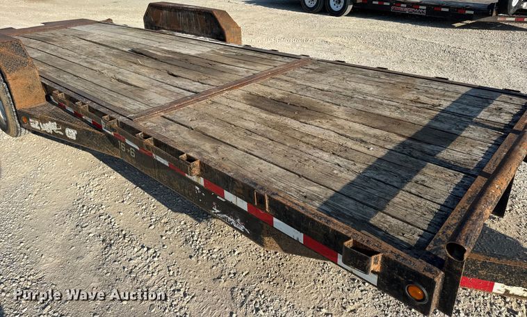 image for item DW6585 2012 Doolittle tilt deck equipment trailer