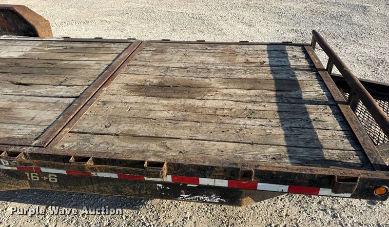 image for item DW6585 2012 Doolittle tilt deck equipment trailer