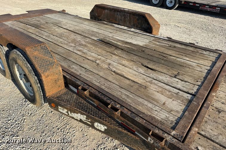 image for item DW6585 2012 Doolittle tilt deck equipment trailer