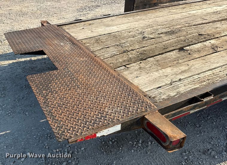 image for item DW6585 2012 Doolittle tilt deck equipment trailer