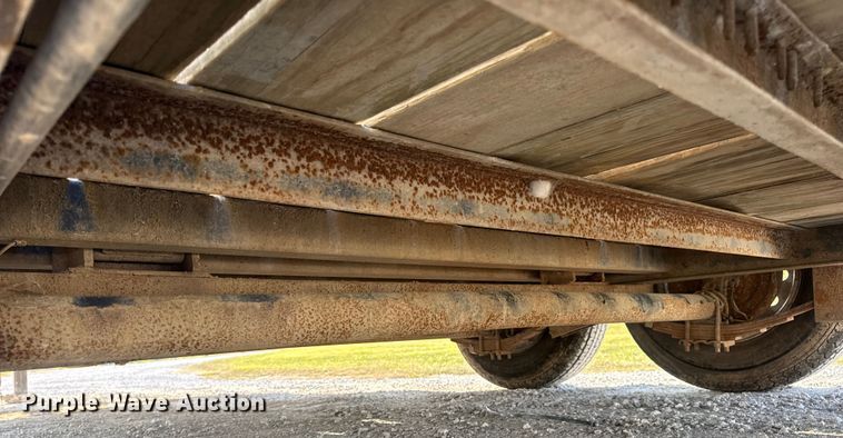 image for item DW6585 2012 Doolittle tilt deck equipment trailer