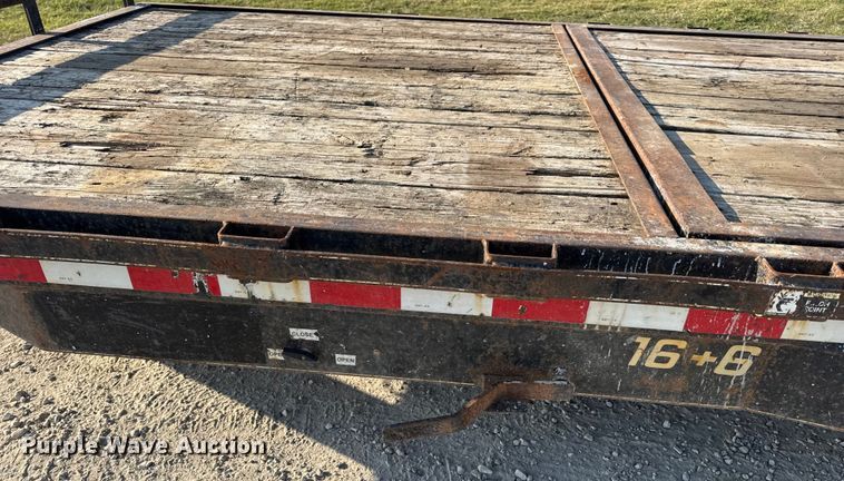 image for item DW6585 2012 Doolittle tilt deck equipment trailer