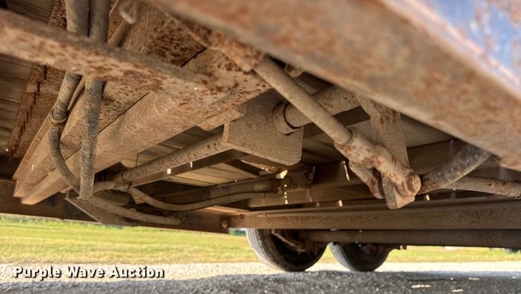 image for item DW6585 2012 Doolittle tilt deck equipment trailer