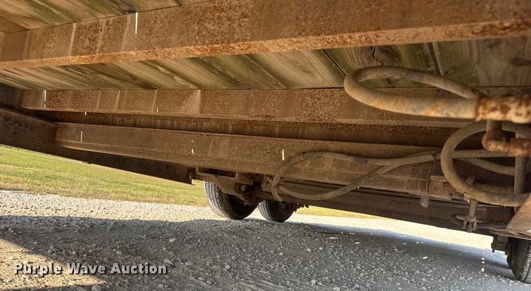 image for item DW6585 2012 Doolittle tilt deck equipment trailer