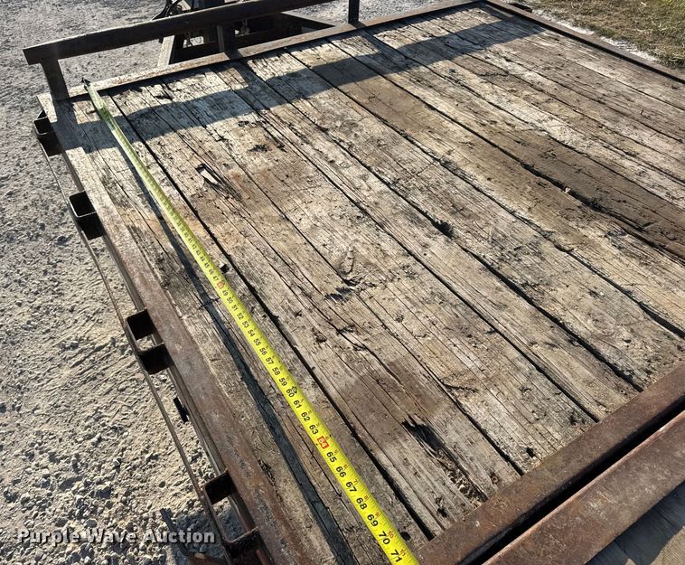 image for item DW6585 2012 Doolittle tilt deck equipment trailer