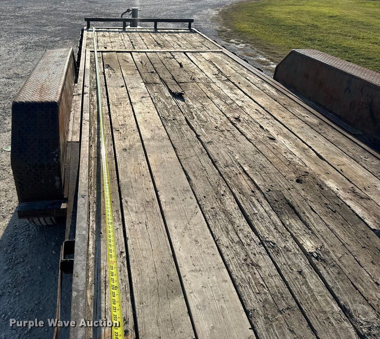 image for item DW6585 2012 Doolittle tilt deck equipment trailer