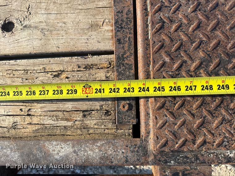 image for item DW6585 2012 Doolittle tilt deck equipment trailer