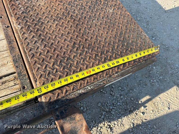 image for item DW6585 2012 Doolittle tilt deck equipment trailer