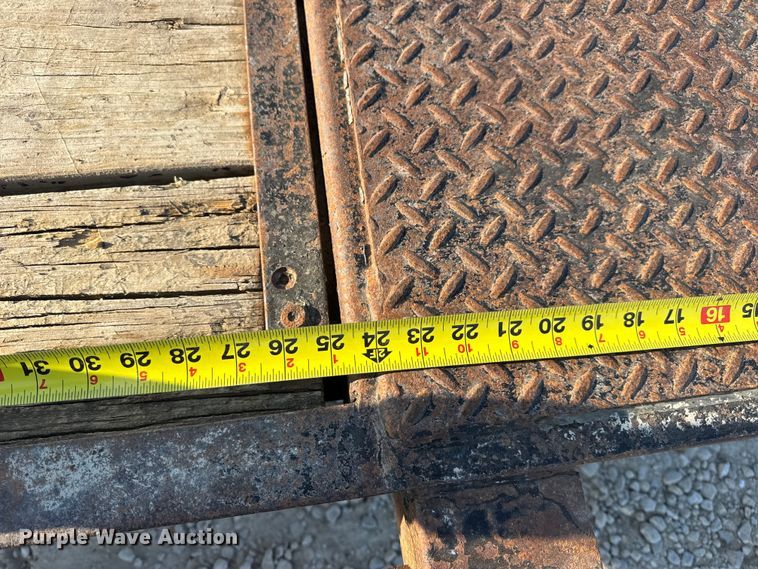 image for item DW6585 2012 Doolittle tilt deck equipment trailer