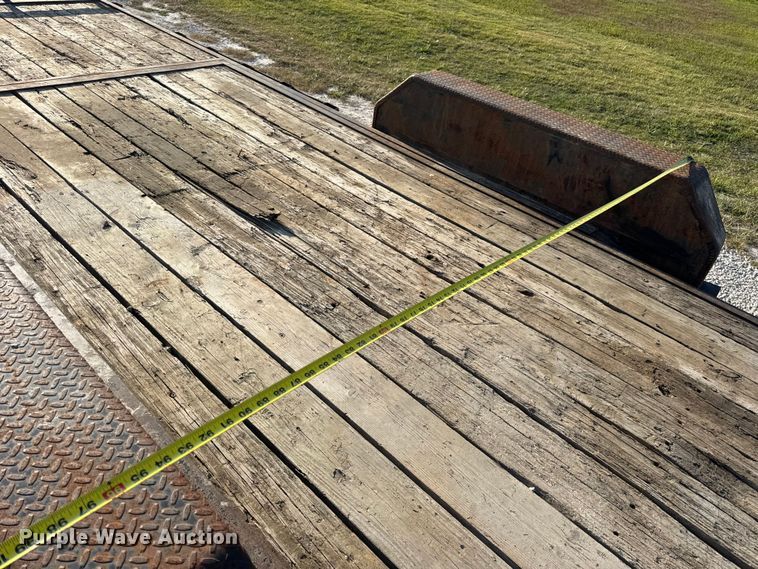 image for item DW6585 2012 Doolittle tilt deck equipment trailer