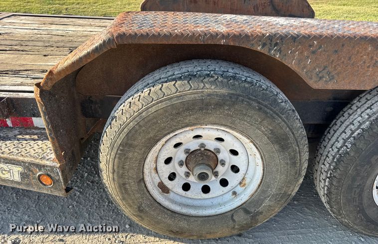 image for item DW6585 2012 Doolittle tilt deck equipment trailer