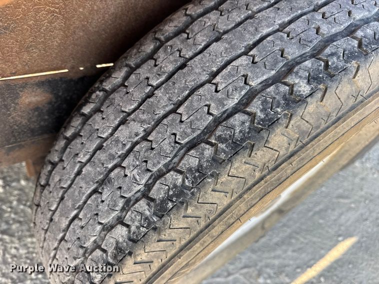 image for item DW6585 2012 Doolittle tilt deck equipment trailer