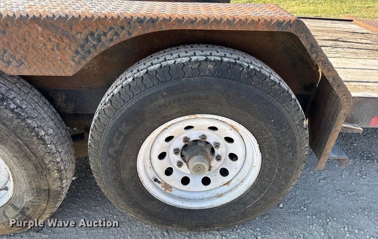 image for item DW6585 2012 Doolittle tilt deck equipment trailer