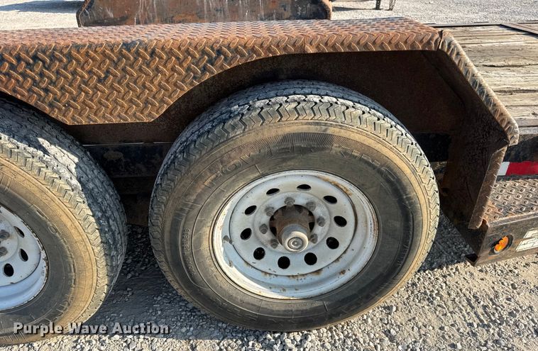 image for item DW6585 2012 Doolittle tilt deck equipment trailer