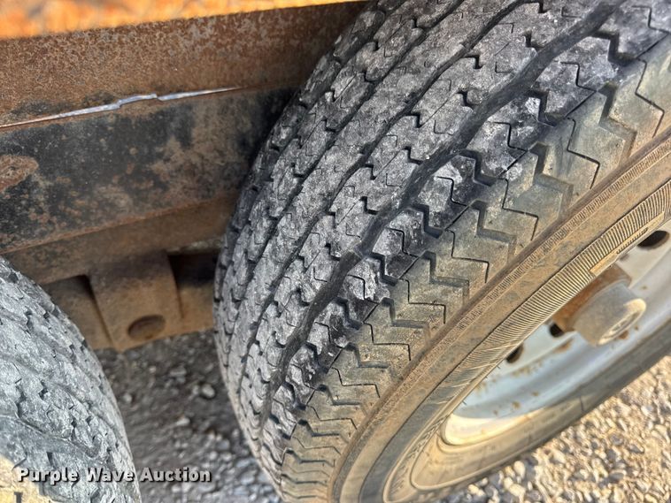 image for item DW6585 2012 Doolittle tilt deck equipment trailer