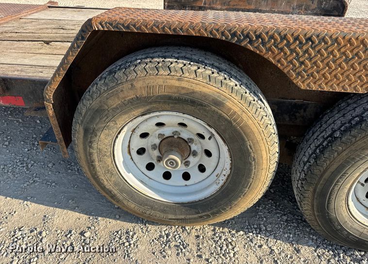 image for item DW6585 2012 Doolittle tilt deck equipment trailer