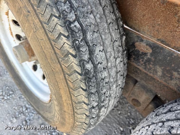 image for item DW6585 2012 Doolittle tilt deck equipment trailer