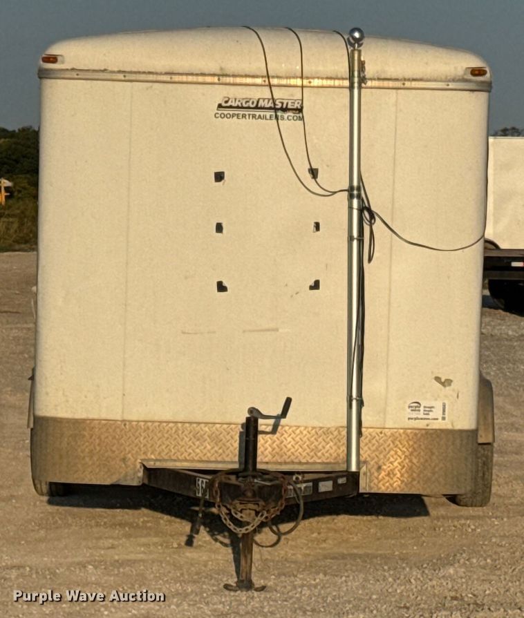image for item DW6587 2009 Doolittle enclosed cargo trailer