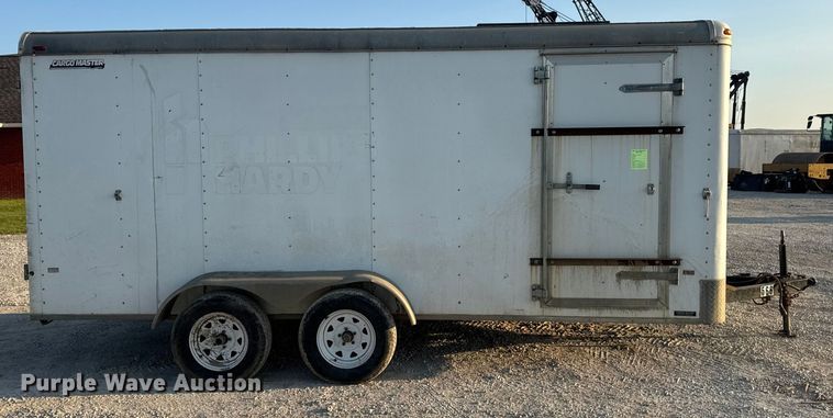 image for item DW6587 2009 Doolittle enclosed cargo trailer