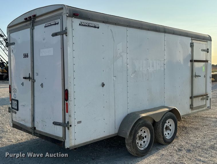 image for item DW6587 2009 Doolittle enclosed cargo trailer