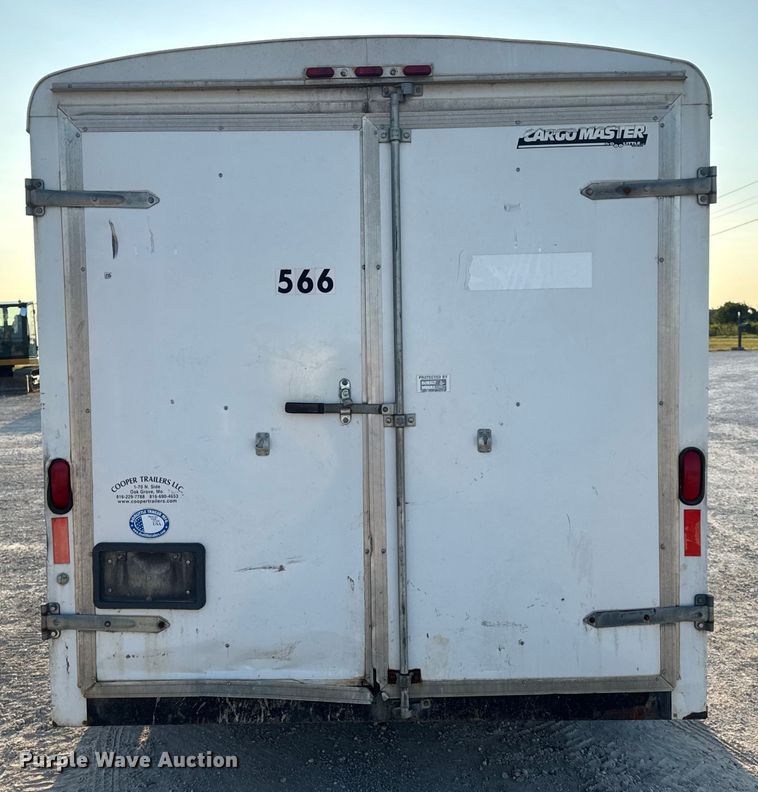 image for item DW6587 2009 Doolittle enclosed cargo trailer