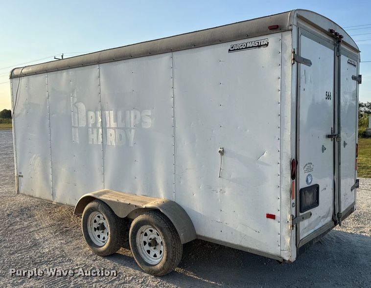 image for item DW6587 2009 Doolittle enclosed cargo trailer