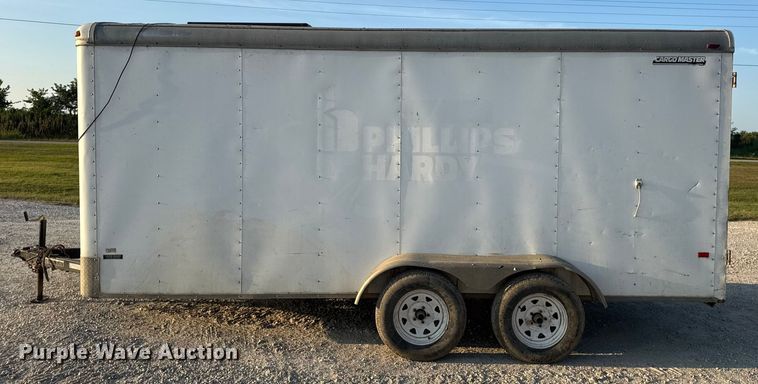 image for item DW6587 2009 Doolittle enclosed cargo trailer